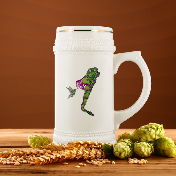 Hummingbird Beer Stein