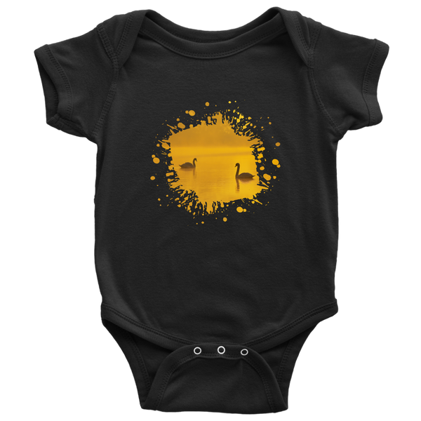 Swan Baby Bodysuit