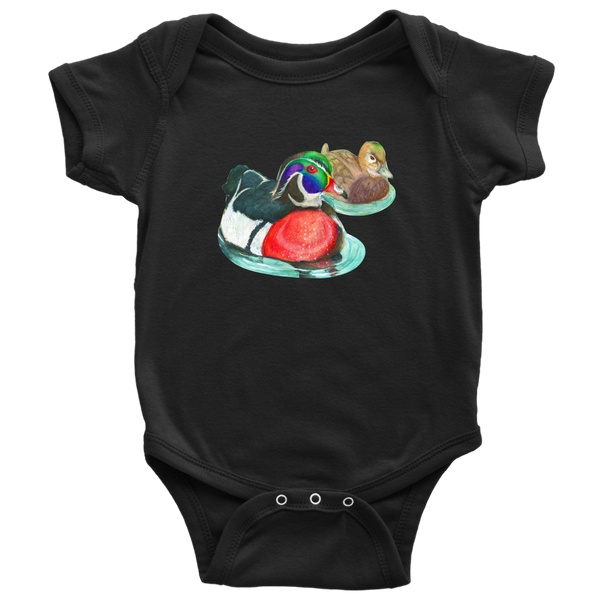 Wood Duck Baby Bodysuit