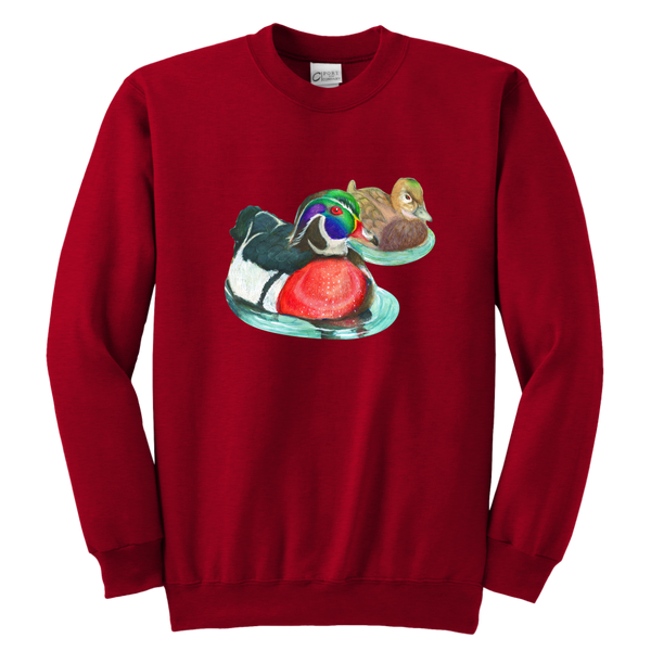 Wood Duck Youth Crewneck Sweatshirt