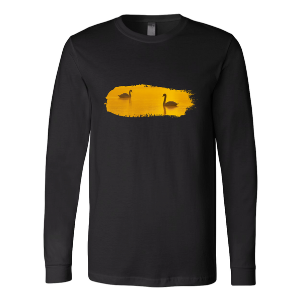Swan Canvas Long Sleeve Shirt