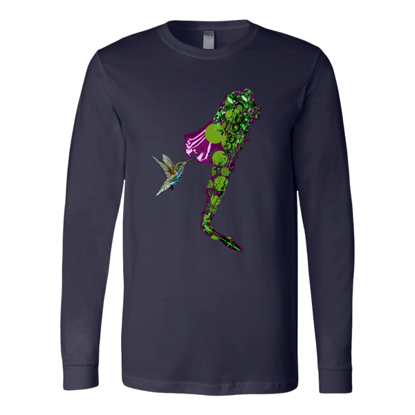 Hummingbird Canvas Long Sleeve Shirt