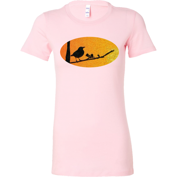 Black Bird Bella Womens Shirt