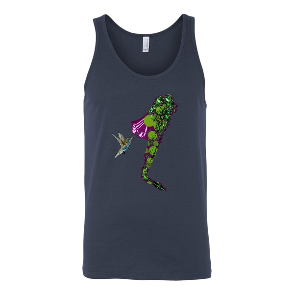 Hummingbird Canvas Unisex Tank