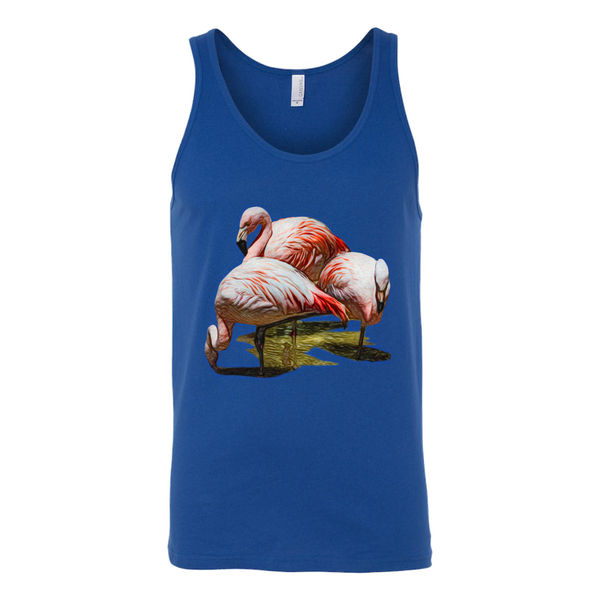 Flamingo Canvas Unisex Tank
