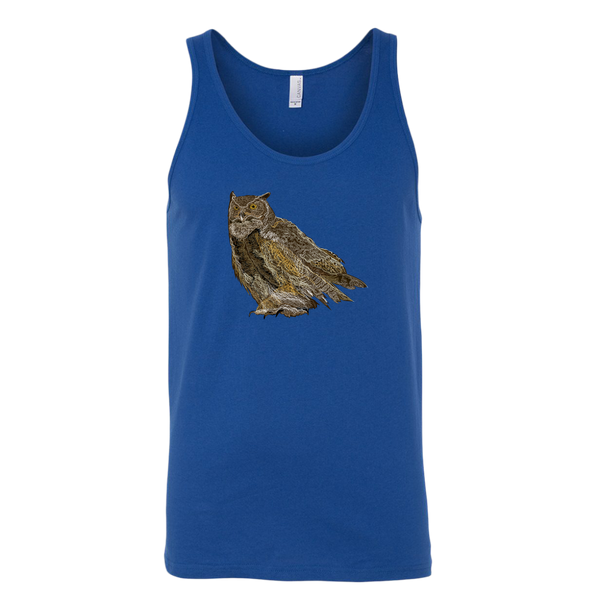 Great Horned Owl Unisex Tank
