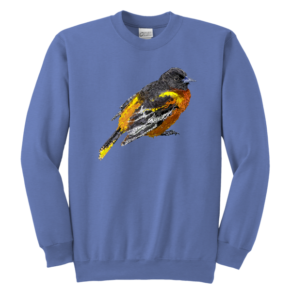 Baltimore Oriole Youth Crewneck Sweatshirt
