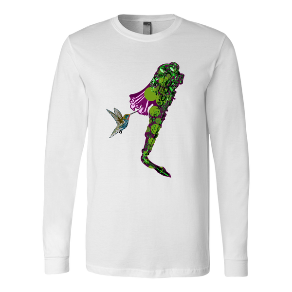 Hummingbird Canvas Long Sleeve Shirt