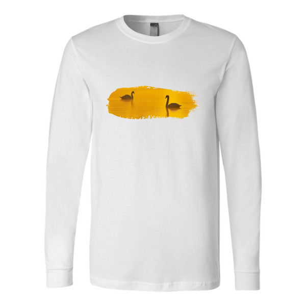 Swan Canvas Long Sleeve Shirt
