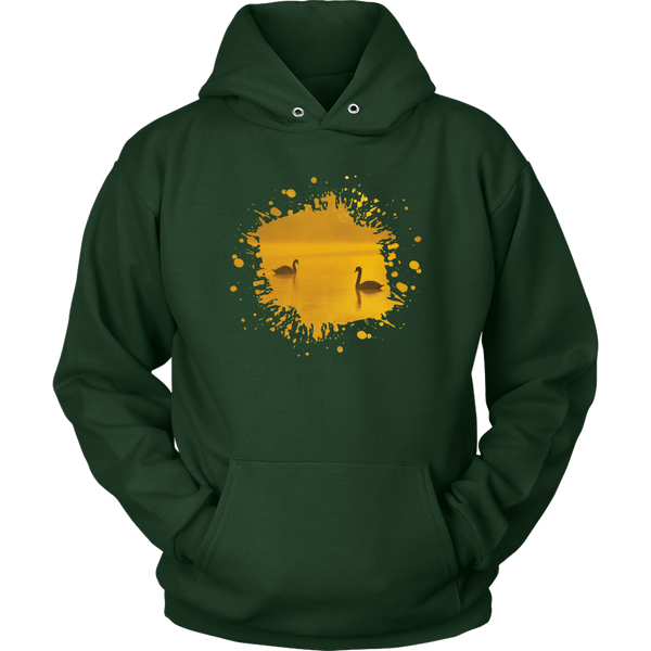 Swan Unisex Hoodie