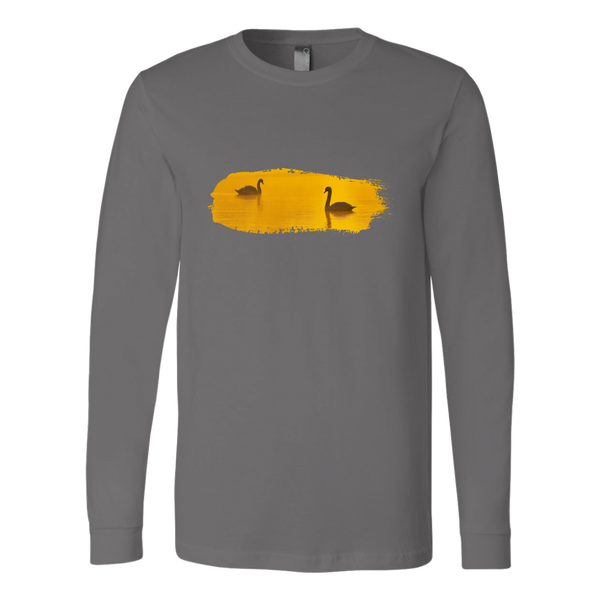 Swan Canvas Long Sleeve Shirt