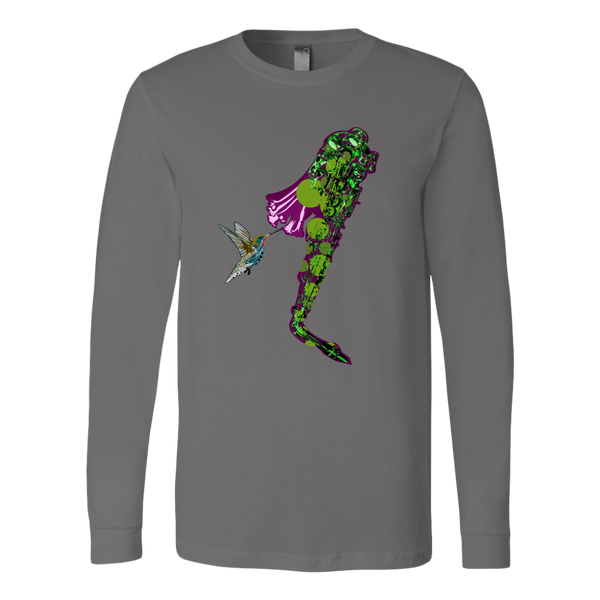 Hummingbird Canvas Long Sleeve Shirt