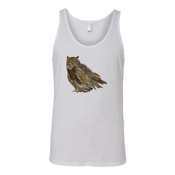 Great Horned Owl Unisex Tank