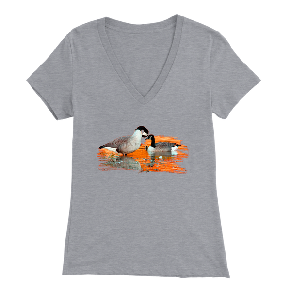 Goose Bella Womens V-Neck