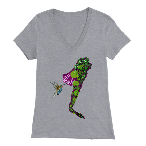 Hummingbird Bella Women's V-Neck