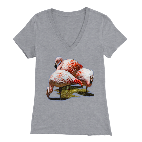 Flamingo Bella Womens V-Neck