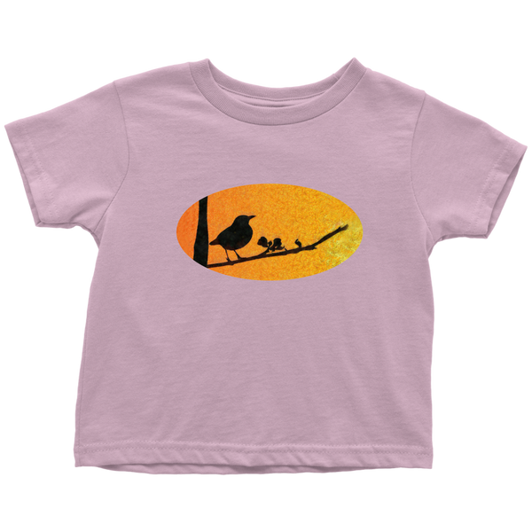 Black Bird Toddler T-Shirt