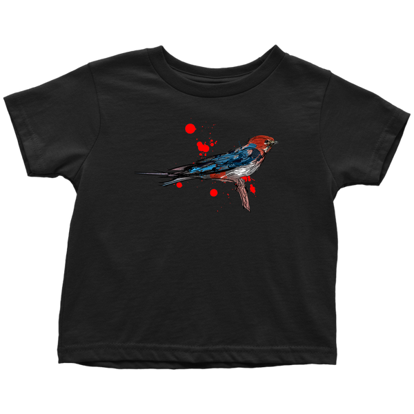 Lesser Striped Swallow Toddler T-Shirts