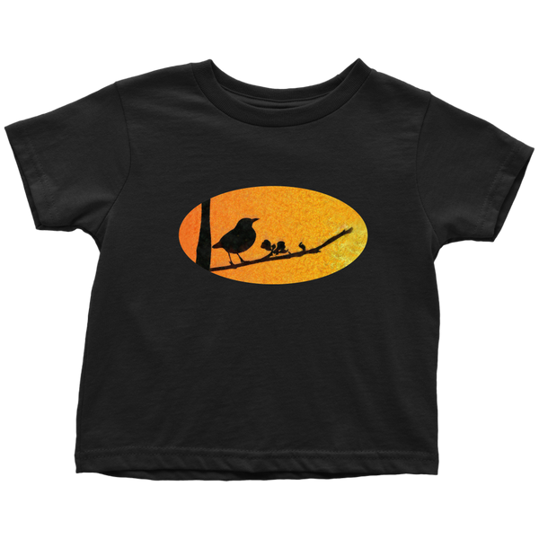 Black Bird Toddler T-Shirt