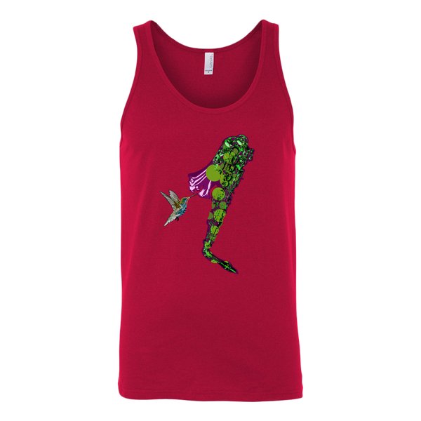 Hummingbird Canvas Unisex Tank