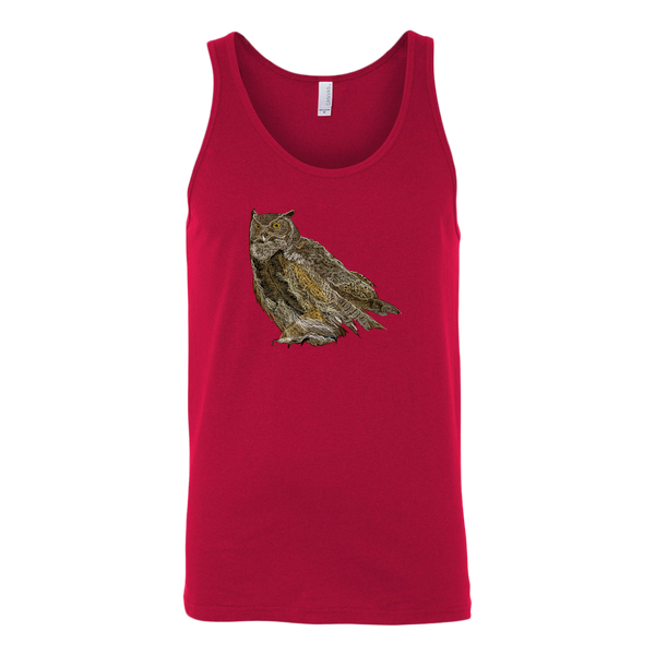 Great Horned Owl Unisex Tank