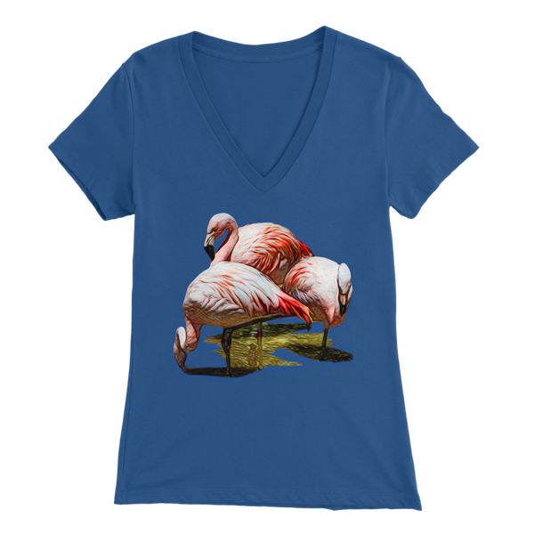 Flamingo Bella Womens V-Neck