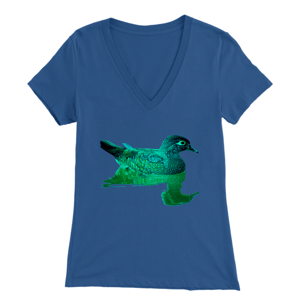 Duck Bella Womens V-Neck