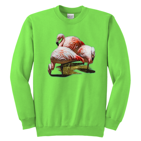Flamingo Youth Crewneck Sweatshirt