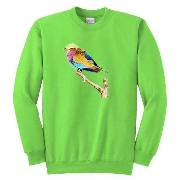 Lilac-breasted Roller Youth Crewneck Sweatshirt