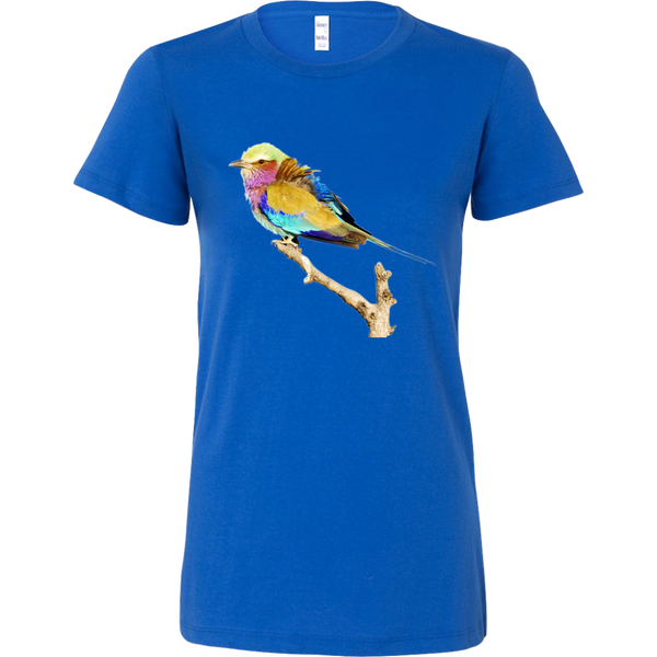 Lilac-breasted Roller Bella Womens Shirt