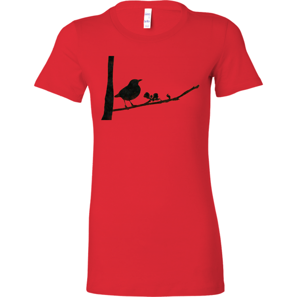 Black Bird Bella Womens Shirt