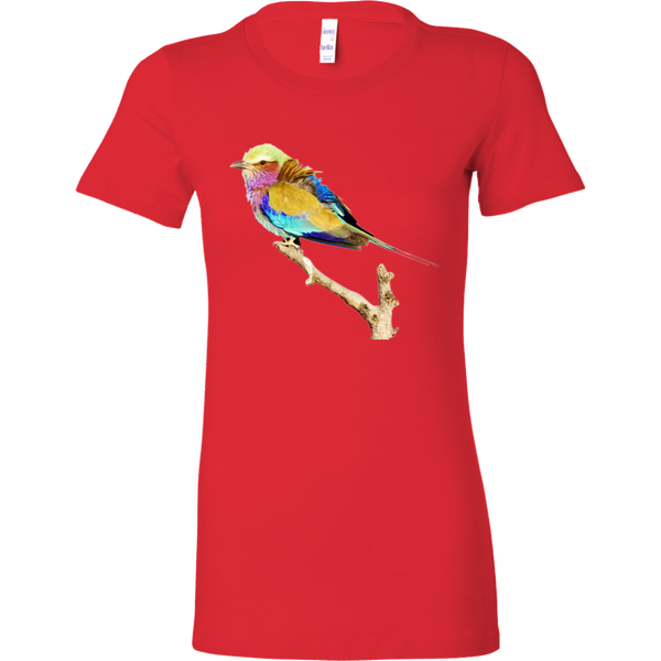 Lilac-breasted Roller Bella Womens Shirt