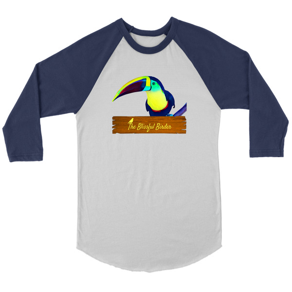 Toucan Canvas Unisex 3/4 Raglan