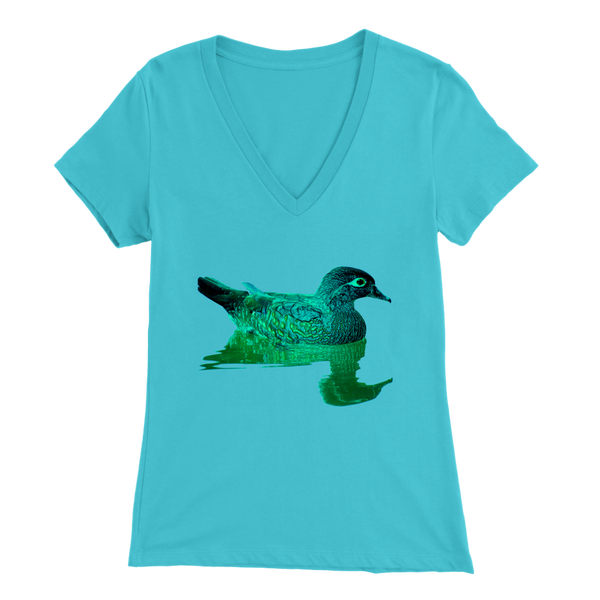 Duck Bella Womens V-Neck