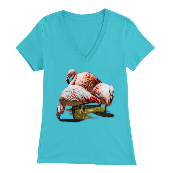 Flamingo Bella Womens V-Neck