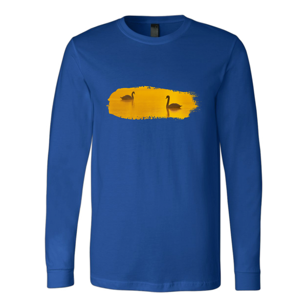 Swan Canvas Long Sleeve Shirt
