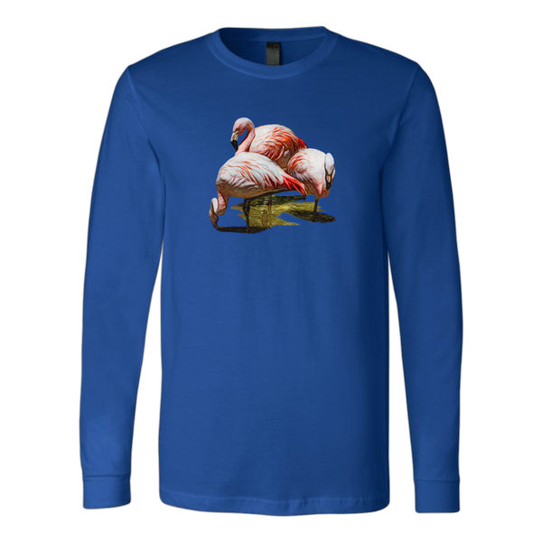 Flamingo Canvas Long Sleeve Shirt