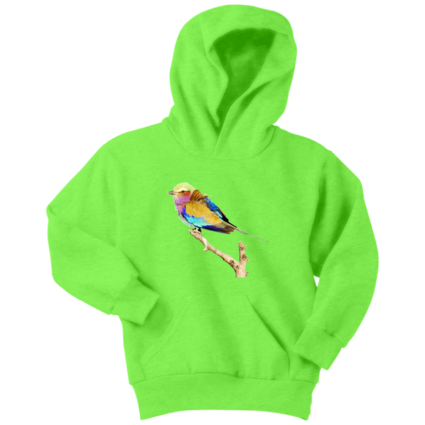 Lilac-breasted Roller Youth Hoodie