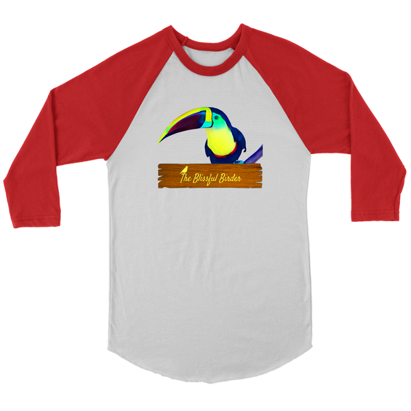 Toucan Canvas Unisex 3/4 Raglan