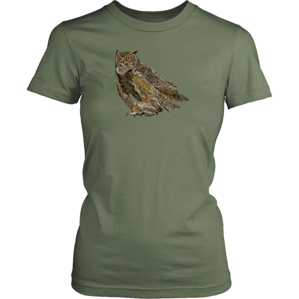 Great Horned Owl Women's Shirt
