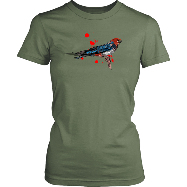 Lesser Striped Swallow Women's Shirt