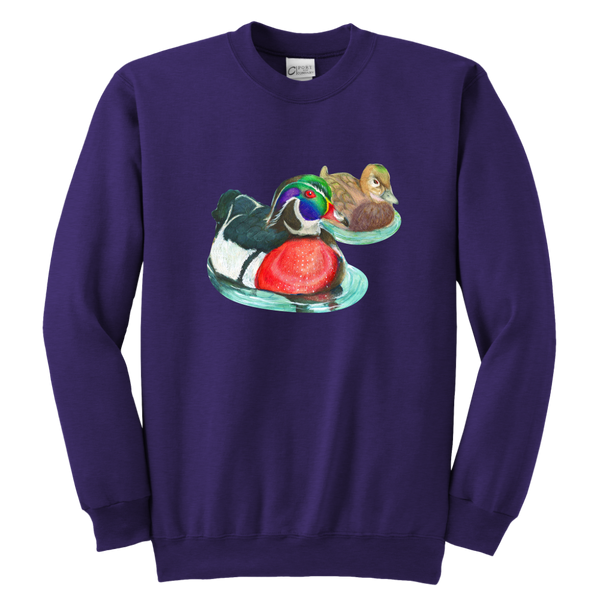 Wood Duck Youth Crewneck Sweatshirt