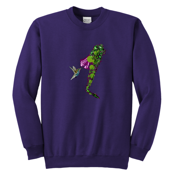 Hummingbird Youth Crewneck Sweashirt
