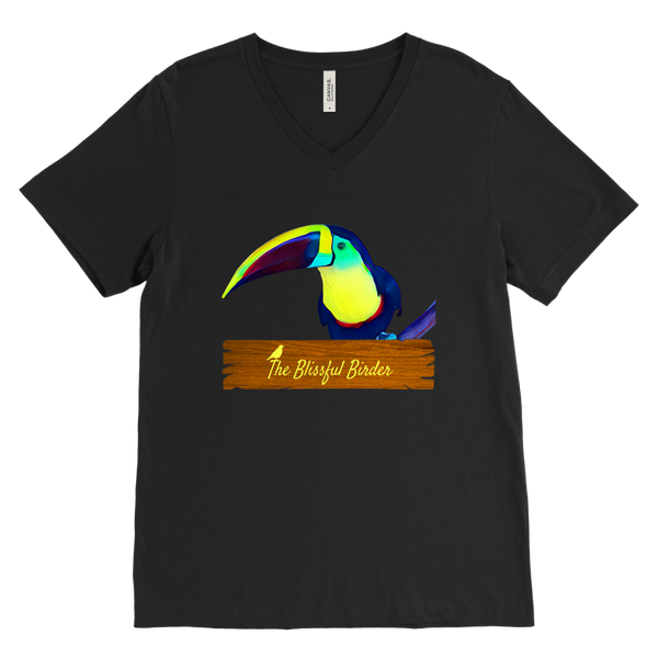 Toucan Canvas Mens V-Neck