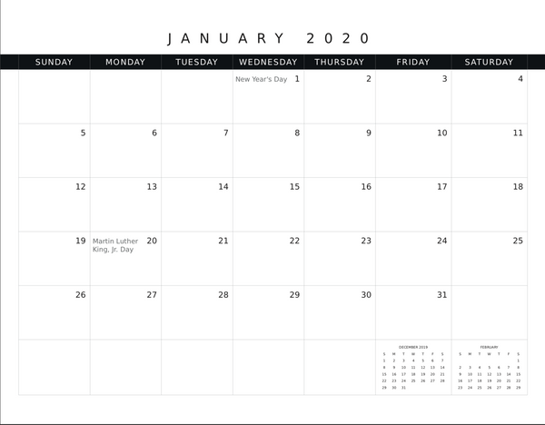 The Birds of New Jersey: 2020 Calendar