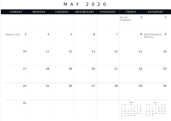 The Birds of Spain: 2020 Calendar