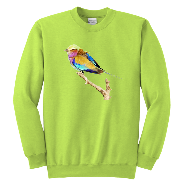 Lilac-breasted Roller Youth Crewneck Sweatshirt