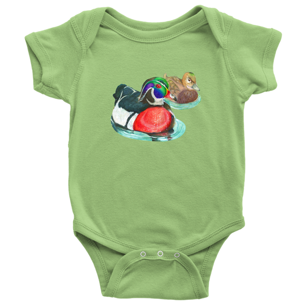 Wood Duck Baby Bodysuit