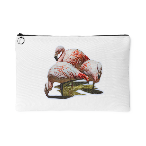 Flamingo Small Accessory Pouch