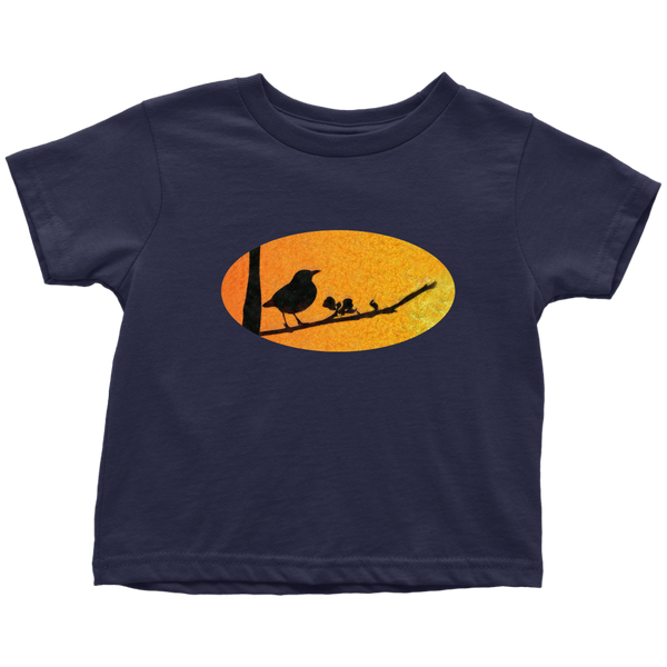 Black Bird Toddler T-Shirt